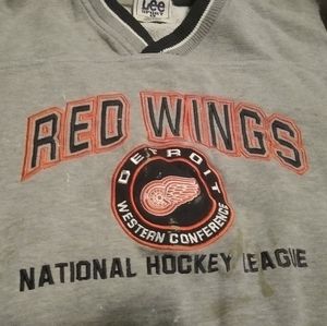 Vintage redwings Lee crew neck